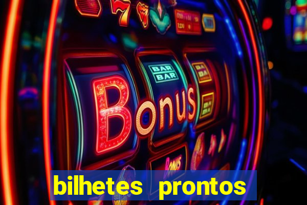 bilhetes prontos apostas esportivas